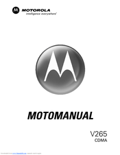 Motorola V265 Owner's Manual