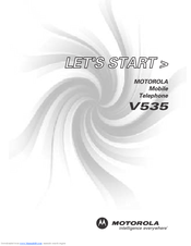 Motorola V535 Owner's Manual