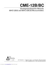 Motorola CME-12B/BC User Manual