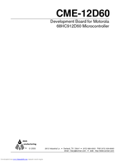 Motorola CME-12D60 User Manual