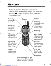 Motorola Tarpon V. 120C Owner's Manual