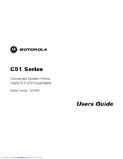 Motorola SD7581 User Manual