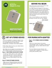 Motorola D650 Instructions Manual