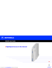Motorola SB4200 - SURFboard - 38 Mbps Cable Modem User Manual