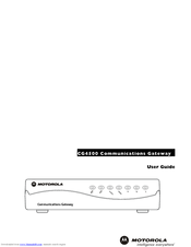 Motorola CG4500 User Manual