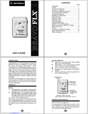 Motorola BRAVO FLX User Manual