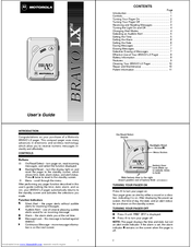 Motorola BRAVO LX User Manual