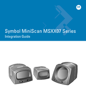 Motorola Symbol MiniScan MS2207VHD Integration Manual