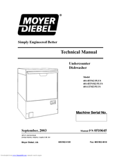 Moyer Diebel 401-HTM2 PLUS Technical Manual