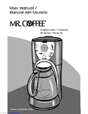 Mr. coffee ISX23 Manuals | ManualsLib