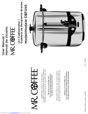 User manual Mr. Coffee Café Barista BVMC-ECMP1000 (English - 20 pages)