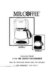 User manual Mr. Coffee NL4 (English - 10 pages)