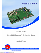 MSC COM EXPRESS CX-MB-EVA2 User Manual