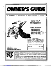 Mtd 242-645-000 Owner's Manual