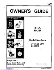 Mtd 245596C Owner's Manual