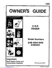 Mtd 246-604-000 Owner's Manual
