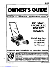 MTD 190-186-000 Owner's Manual