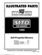 MTD 487 Illustrated Parts List