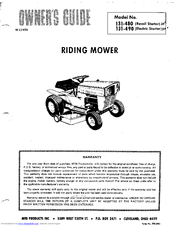MTD 131-480 Owner's Manual