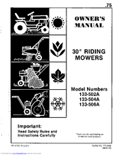MTD 133-506A Owner's Manual