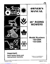 MTD 133-526A Owner's Manual