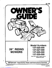 MTD 137-529-000 Owner's Manual