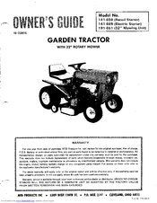 MTD 141-659 Owner's Manual