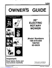 MTD 186-070-000 Owner's Manual
