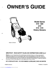 MTD 510-519 Series Owner's Manual