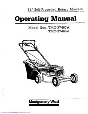 Montgomery Ward TMO-37463A Operating Manual