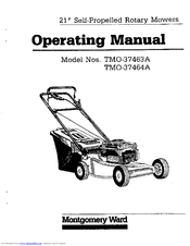 Montgomery Ward TMO-37464A Operating Manual