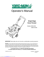 Yard-Man 2B5 Operator's Manual