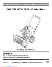 MTD L-Style Operator's Manual