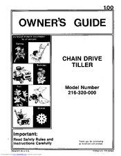 MTD 216-320-000 Owner's Manual