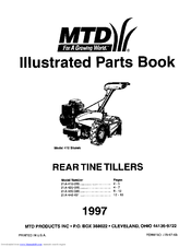 MTD 21A-448-401 Illustrated Parts Book