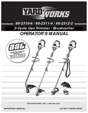 Yardworks 60-2310-6 Operator's Manual