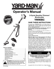 Mtd Yard-Man YM90BC Operator's Manual