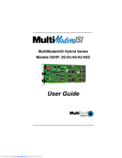 Multitech MultiModem ISIHP-4SD User Manual