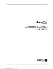 Multitech CommPlete MT3334HD8 User Manual