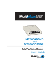 Multitech MultiModem MT5600DSDV2 User Manual