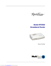 Multi-Tech RoteFinder RF500S User Manual
