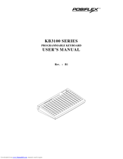 POSIFLEX KB3100 User Manual
