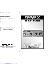 Nady Audio dig comp 16 Owner's Manual