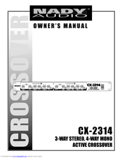 Nady Audio CX-2314 Owner's Manual