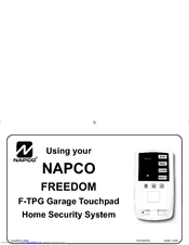 NAPCO Freedom F-TPG Owner's Manual
