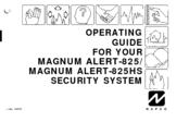 NAPCO MAGNUM ALERT 825 SYSTEM Operating Manual