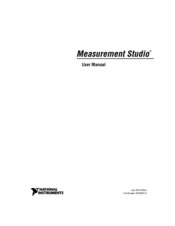 National Instruments Measurement Studio User Manual