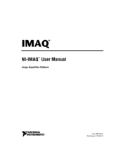 National Instruments Image Acquisition Software User Manual
