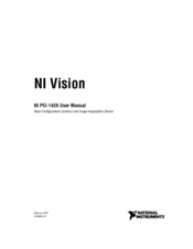 National Instruments Interface Device NI PCI-1426 User Manual