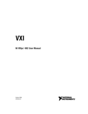 National Instruments NI VXIpc-882 User Manual